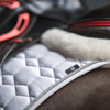 Mattes Eurofit Dressage Competition Saddle Pad with Full Fleece lining and Aluminium Piping
