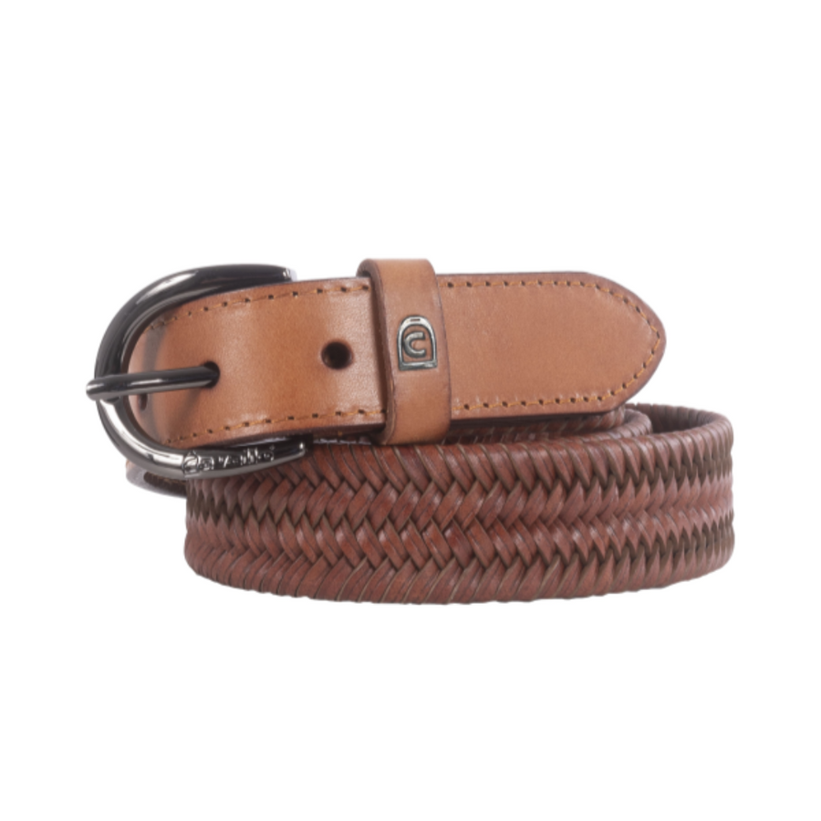 Cavallo Tarek Braided Leather Belt