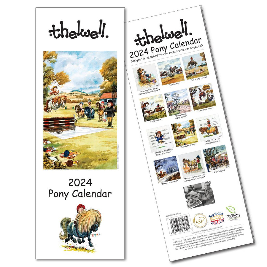 Thelwell Pony 2024 Calendar