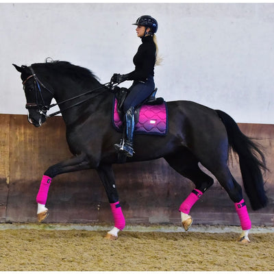 Equestrian Stockholm Faded Fuchsia Dressage Saddle Pad