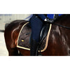 Equestrian Stockholm Dressage Saddle Pad Golden Brown