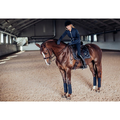 Equestrian Stockholm Dressage Saddle Pad Midnight Blue