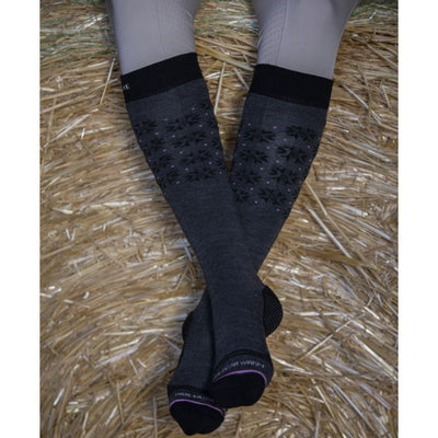 Equi Theme Snow Merino Wool Socks