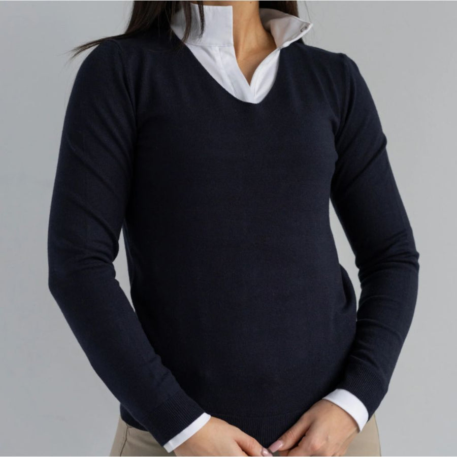 TKEQ Essential V Neck Sweater