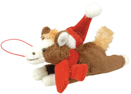 Christmas Horse Hanging Soft Toy /Ornament