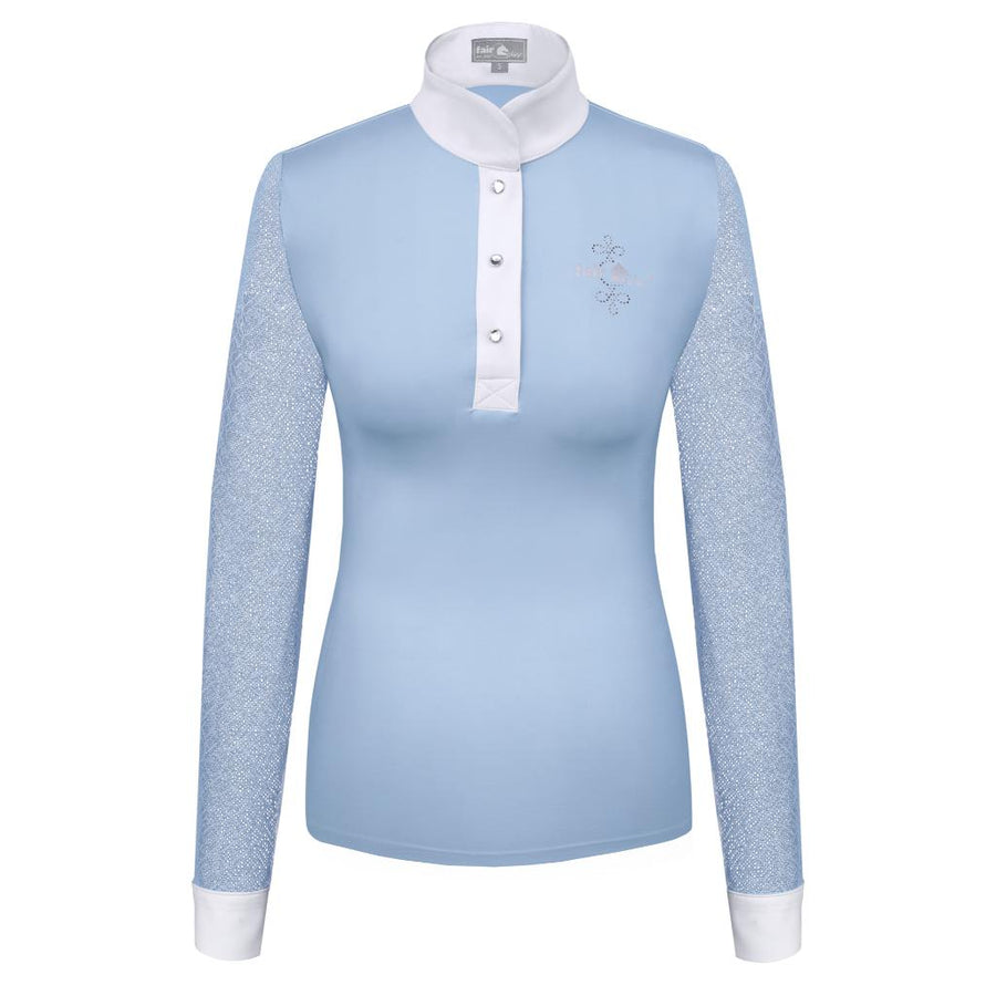 FairPlay Cecile Long Sleeve Competition Shirt Light Blue