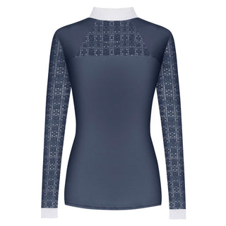 FairPlay Aiko Ladies Long Sleeved Competition Shirt Steel Blue
