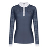 FairPlay Aiko Ladies Long Sleeved Competition Shirt Steel Blue