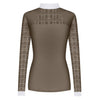 FairPlay Aiko Ladies Long Sleeved Competition Shirt Taupe