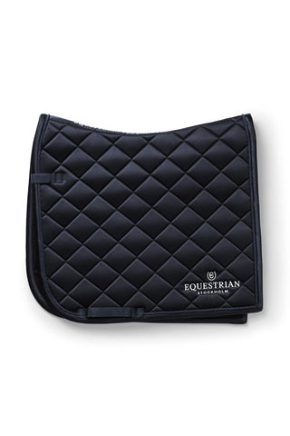 Equestrian Stockholm Dressage Saddle Pad Line Navy