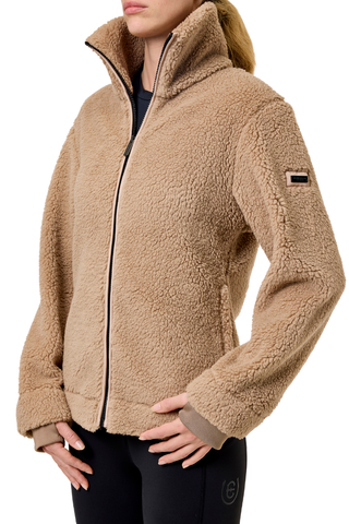 Equestrian Stockholm Teddy Fleece Jacket Sand
