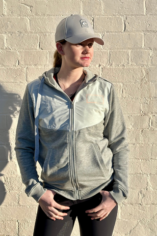 RG Riders Gene Cotton Nylon Zip Hoodie