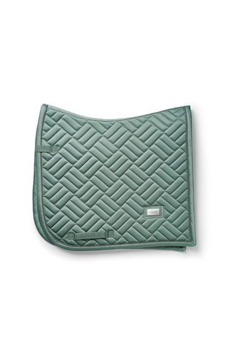 Equestrian Stockholm Dressage Saddle Pad Modern Mint Green