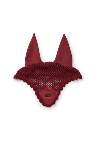 Equestrian Stockholm Velvet Bonnet Merlot