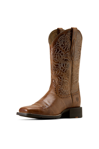 Ariat Womens Round Up Remuda Boots Aged Tan