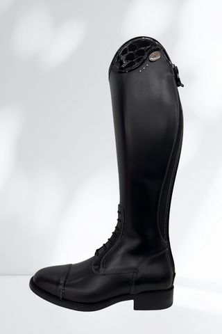 Tricolore by DeNiro Salentino Laces Boots with Lucido Top