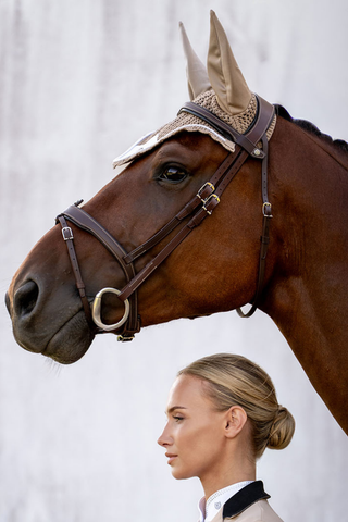 Equestrian Stockholm Bonnet Sand