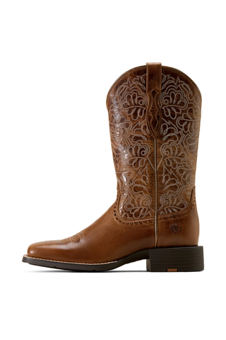 Ariat Womens Round Up Remuda Boots Aged Tan