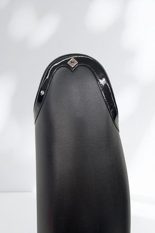 DeNiro Raffaello Dressage Boots with Rondine Patent Cuff