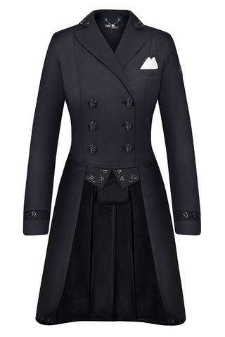 FairPlay Dorothee Comfimesh Chic Tailcoat with Rose Gold Detailing
