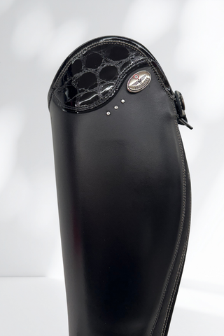 Tricolore by DeNiro Salentino Laces Boots with Lucido Top