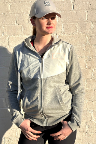 RG Riders Gene Cotton Nylon Zip Hoodie