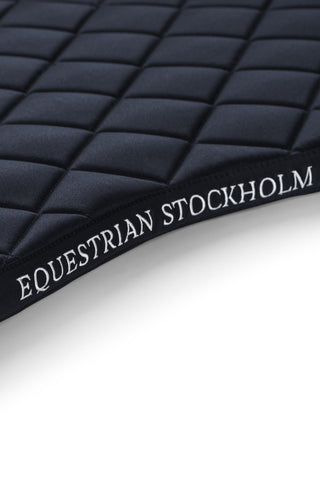 Equestrian Stockholm Jump Saddle Pad Line Navy