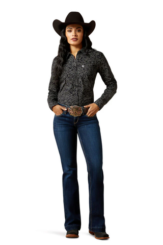 Ariat Womens Kirby Wrinkle Resistant Long Sleeved Shirt