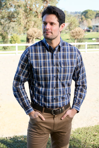 Thomas Cook Mens Adrian 2 Pocket Long Sleeve Shirt