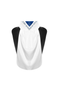 WHITE-IMPERIAL BLUE
