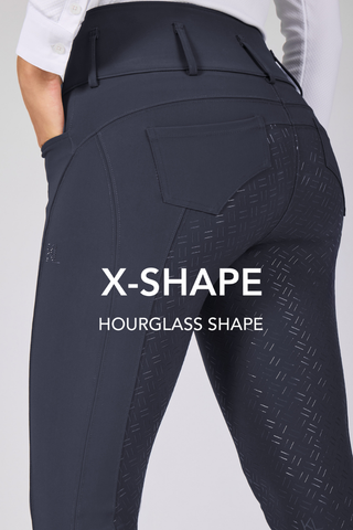 Kingsland KLKhloe X Shape High Waisted Ladies Full Seat Breeches