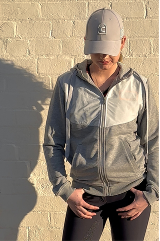 RG Riders Gene Cotton Nylon Zip Hoodie
