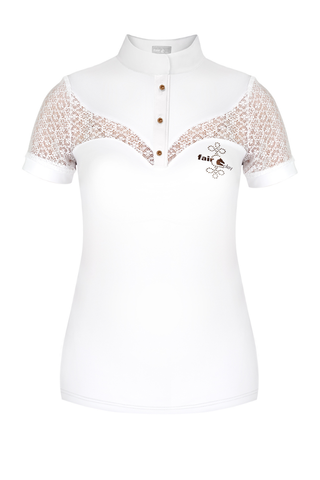 FairPlay FairPlay Rozzie Vintage Gold Ladies Short Sleeved Competition Shirt