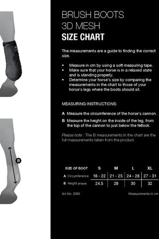 Back On Track 3D Mesh Brushing Boots