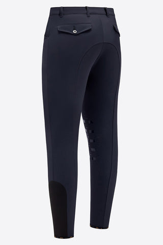 RG Riders Gene Mens Knee Patch Breeches Navy