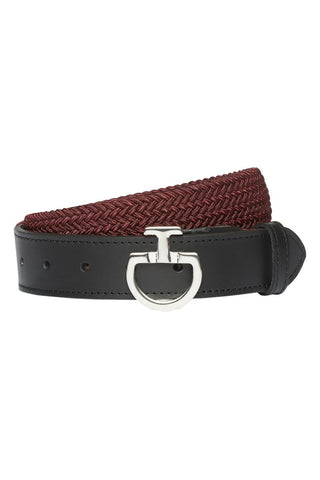 Cavalleria Toscana Womens Elastic Belt with Clasp FW25