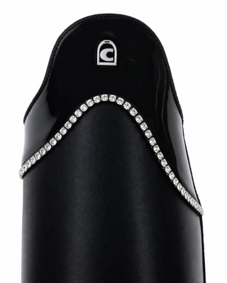 Cavallo Insignis Slim Dressage Boots with Patent Silhouette and Diamonds
