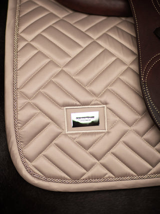 Equestrian Stockholm Jump Saddle Pad Modern Sand