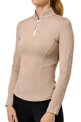 Equestrian Stockholm Power Top Sand