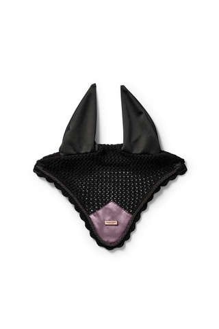 Equestrian Stockholm Ear Bonnet Black Blush