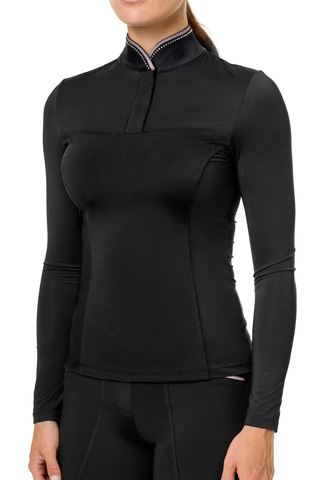 Equestrian Stockholm Ladies Revenew Baselayer Pink Glimmer