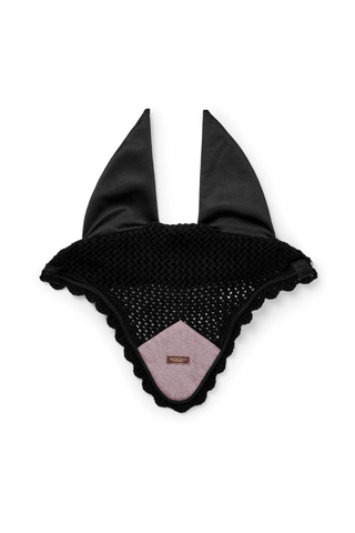 Equestrian Stockholm Ear Bonnet Pink Glimmer