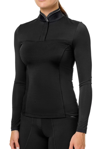 Equestrian Stockholm Ladies Revenew Baselayer Black Glimmer