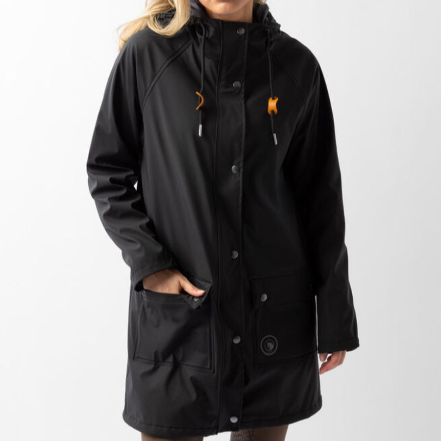 Horze Elise Raincoat with Padded Lining