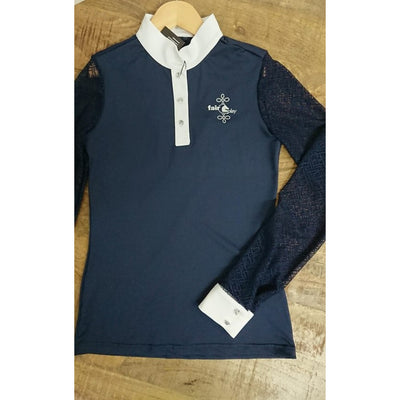 FairPlay Cecile Long Sleeve Shirt NAVY