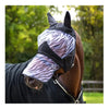 Horze Zebra Pattern Fly Mask with Ear and Nose Cover