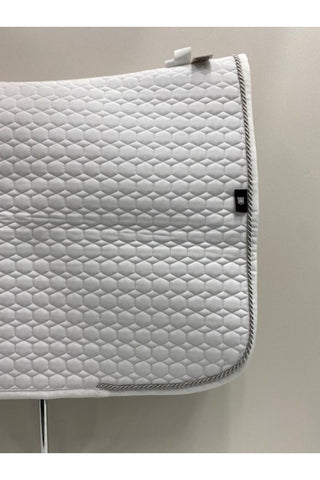 Mattes Square Quilt All-Purpose Saddle Pad White
