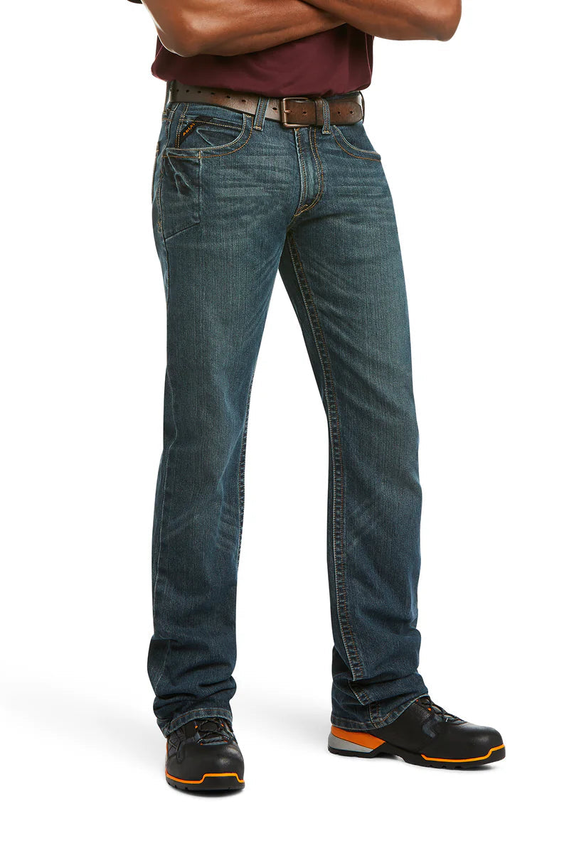 Ariat Mens Rebar M5 Slim DuraStretch Edge Straight Leg Jean – Horse in ...