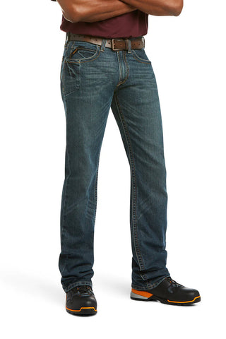 Ariat Mens Rebar M5 Slim DuraStretch Edge Straight Leg Jean
