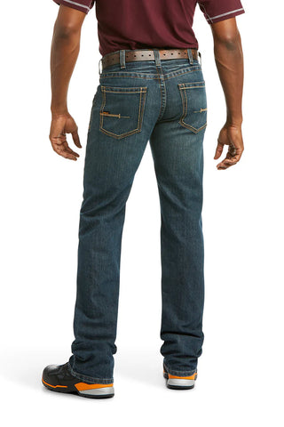 Ariat Mens Rebar M5 Slim DuraStretch Edge Straight Leg Jean